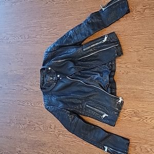 Leather jacket